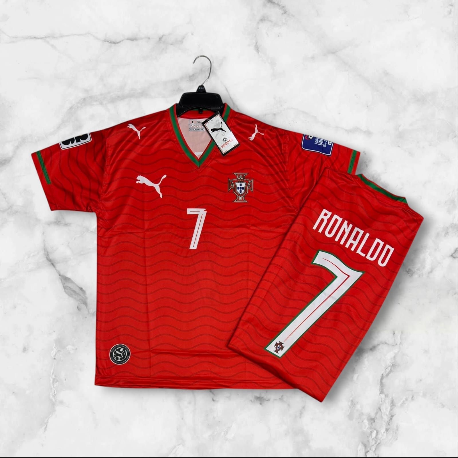 Real Madrid Dragon Jersey - Ronaldo #7 (Black/Blue)