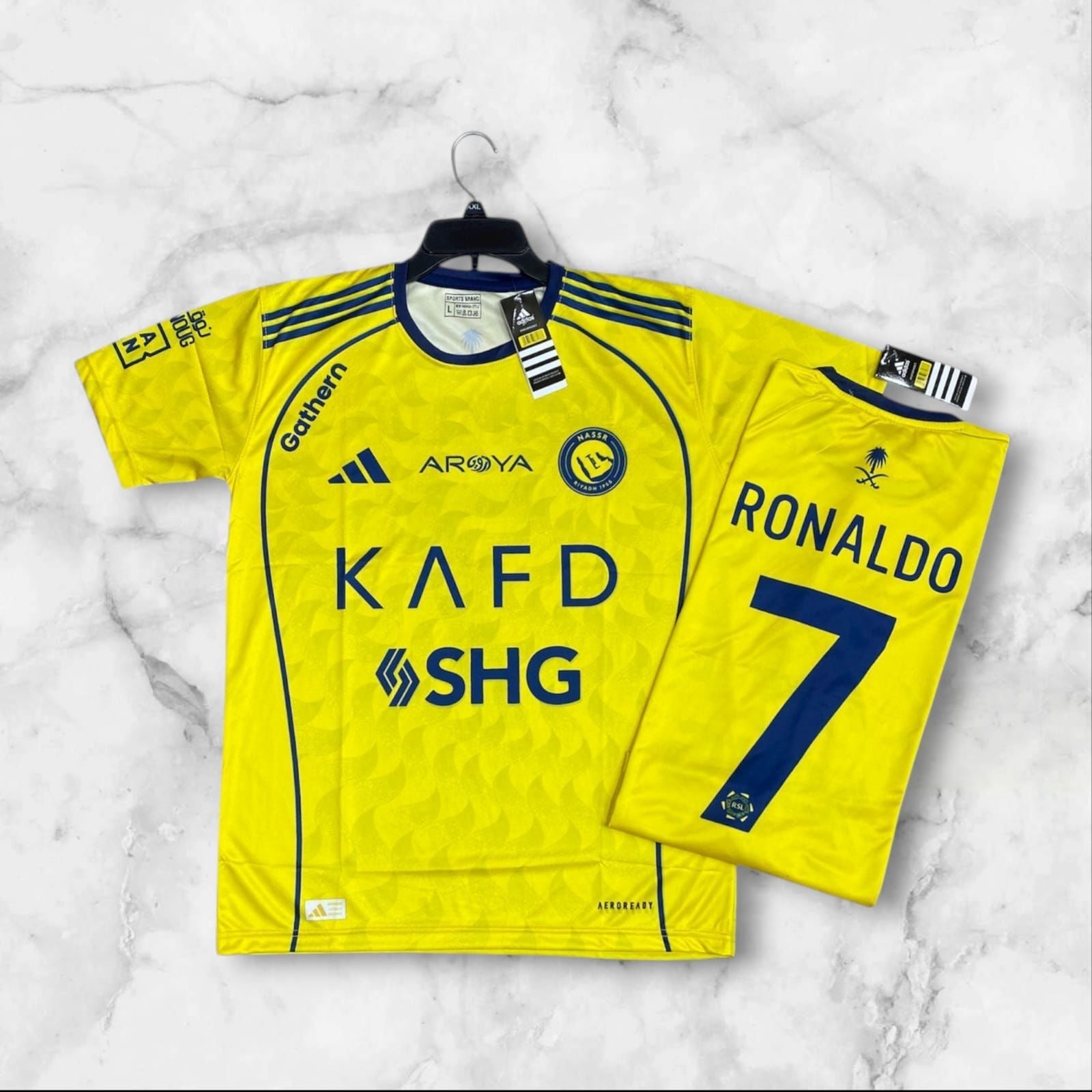 Real Madrid Dragon Jersey - Ronaldo #7 (Black/Cyan)